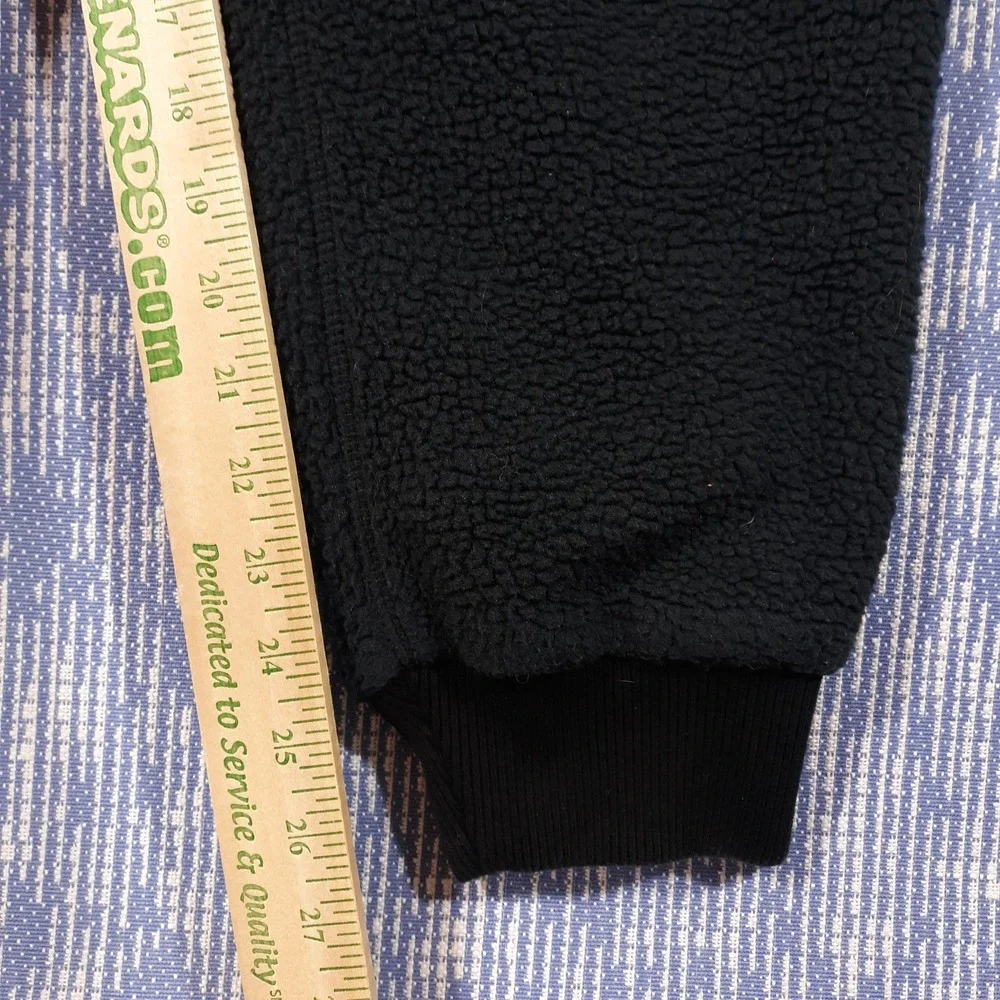 Municipal Sport Utility Gear Fleece Sweatpants Mens Large Drawstring Black
